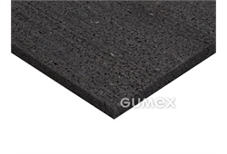 ELASTON-ELTEC GR 950 FS, 20mm, 2000x1000mm, 950kg/m3, recycelter Gummi, PU-Bindemittel, schwarz, 